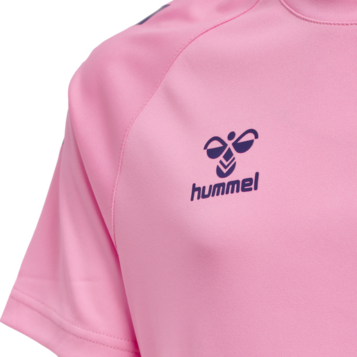hmlCORE XK CORE POLY TEE S/S KIDS, COTTON CANDY hmlCORE XK CORE POLY TEE S/S KIDS, COTTON CANDY, packshot