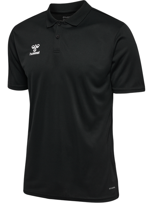 hmlESSENTIAL POLO, BLACK, packshot