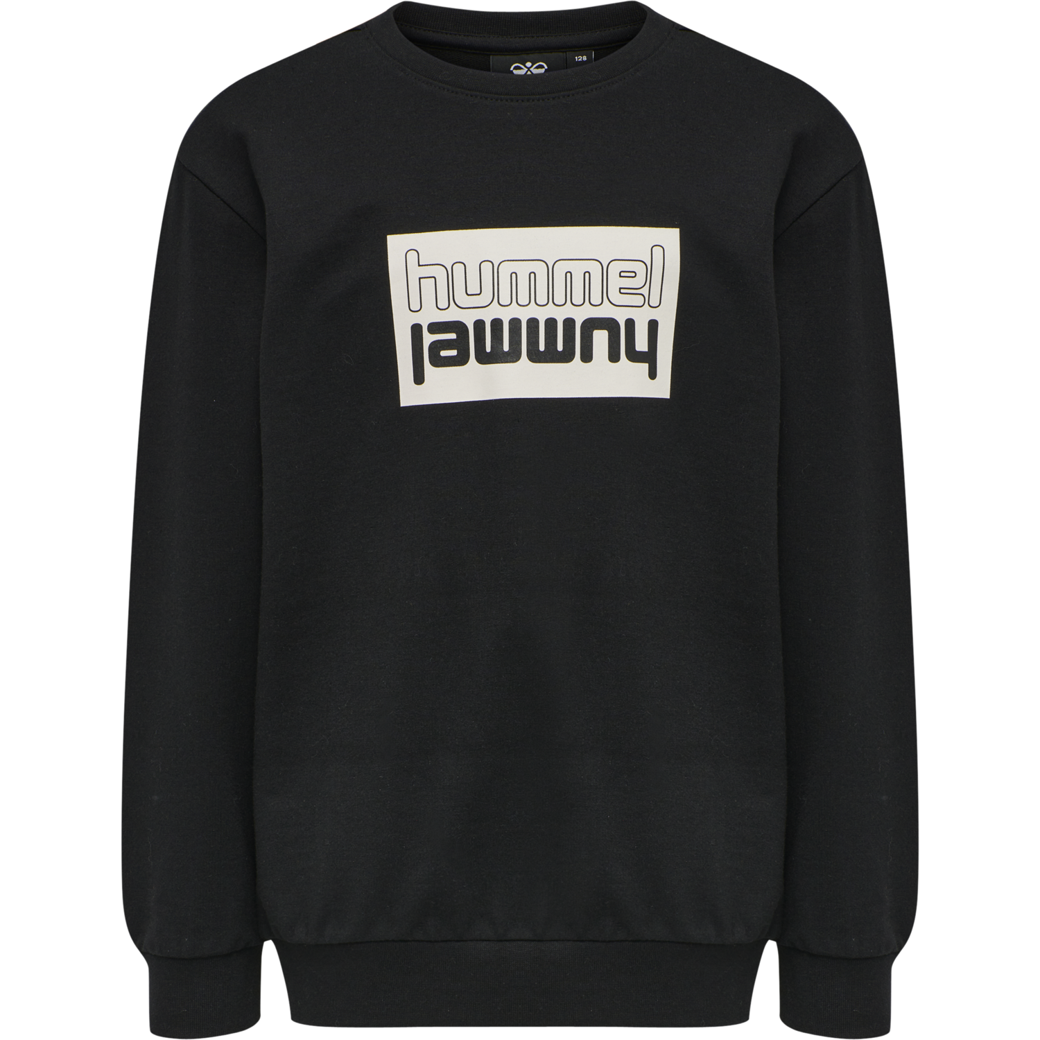 hmlDUO SWEATSHIRT, BLACK, packshot