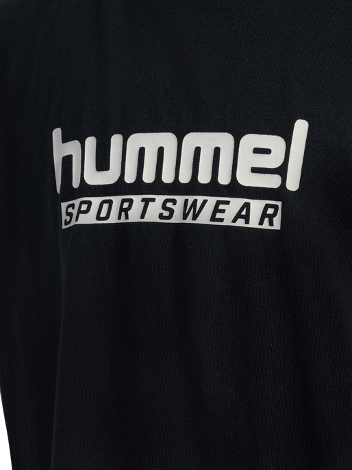 hmlJR BASE T-SHIRT S/S, BLACK, packshot