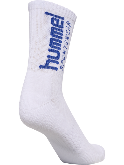 hml3-PACK SOCKS SPORTSWEAR BIG, WHITE, packshot