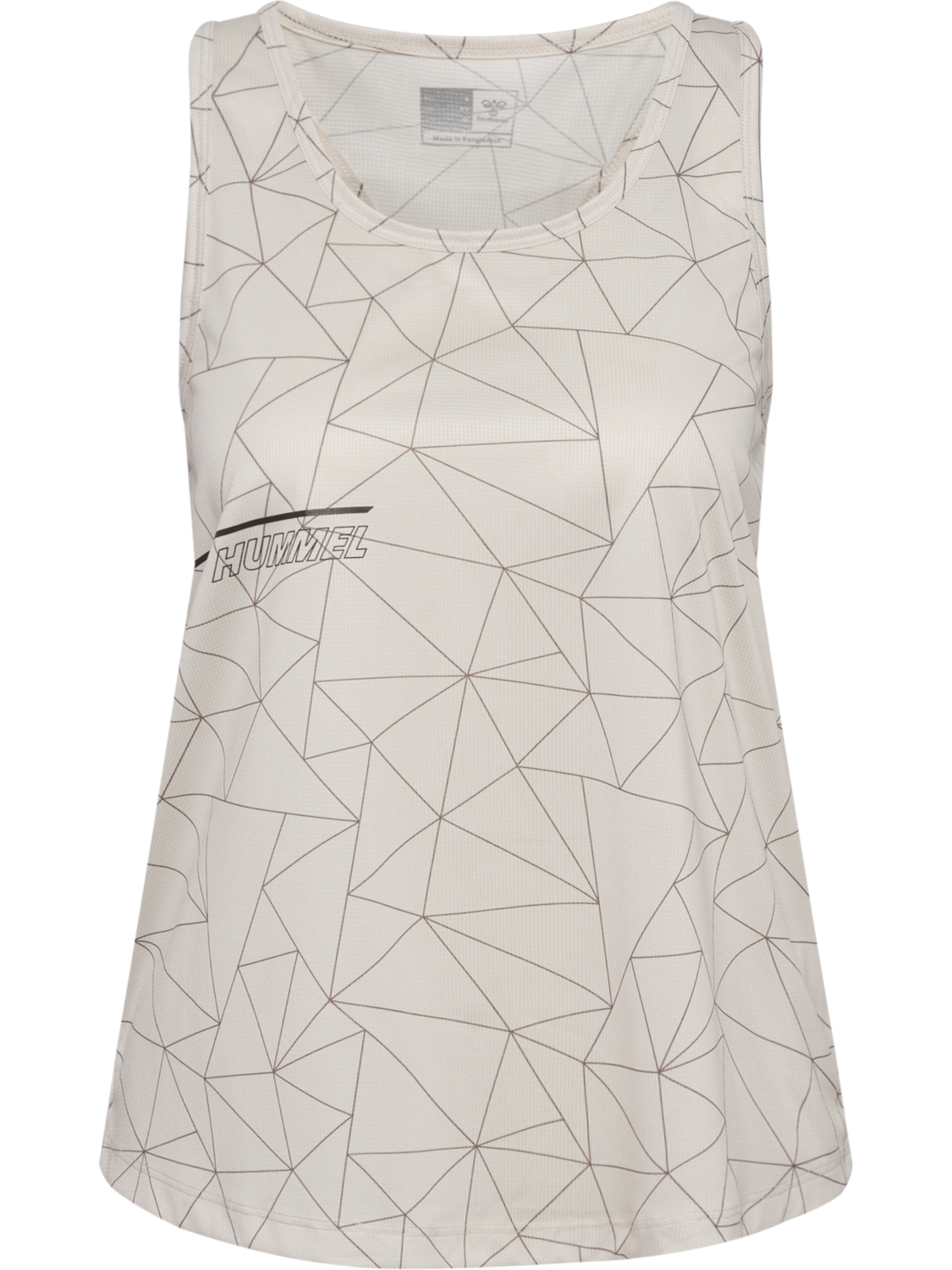 hmlCOURT AOP LIGHT WEIGHT TANKTOP W, LIGHT GREY, packshot