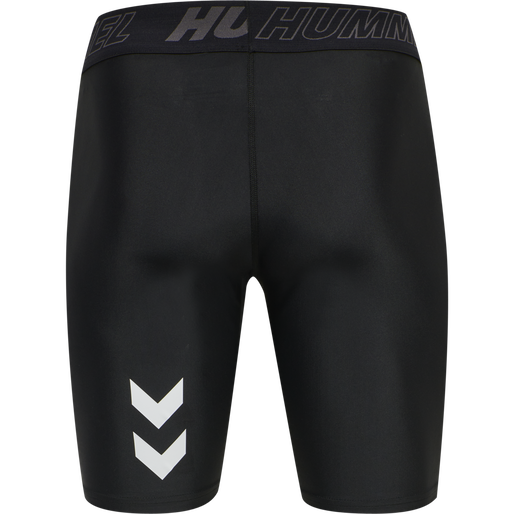 hmlTE TOPAZ TIGHT SHORTS, BLACK hmlTE TOPAZ TIGHT SHORTS, BLACK, packshot