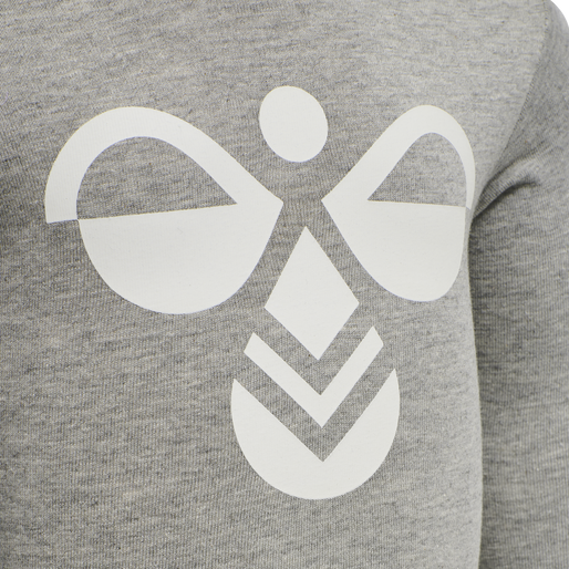 hmlFLIPPER BODY L/S 2-PACK, GREY MELANGE/WOODROSE hmlFLIPPER BODY L/S 2-PACK, GREY MELANGE/WOODROSE, packshot