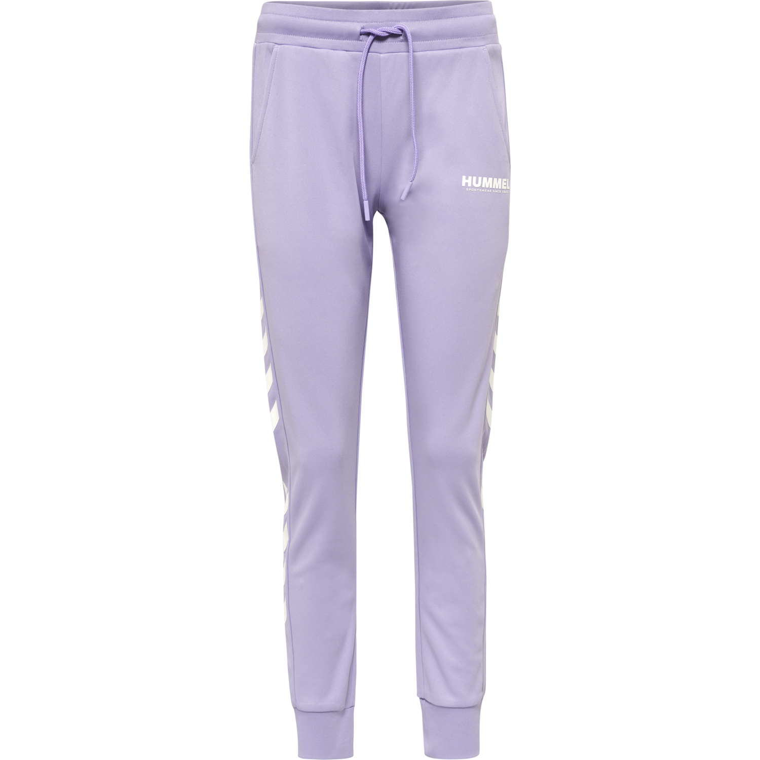 hmlLEGACY POLY WOMAN REGULAR PANTS, HEIRLOOM LILAC, packshot