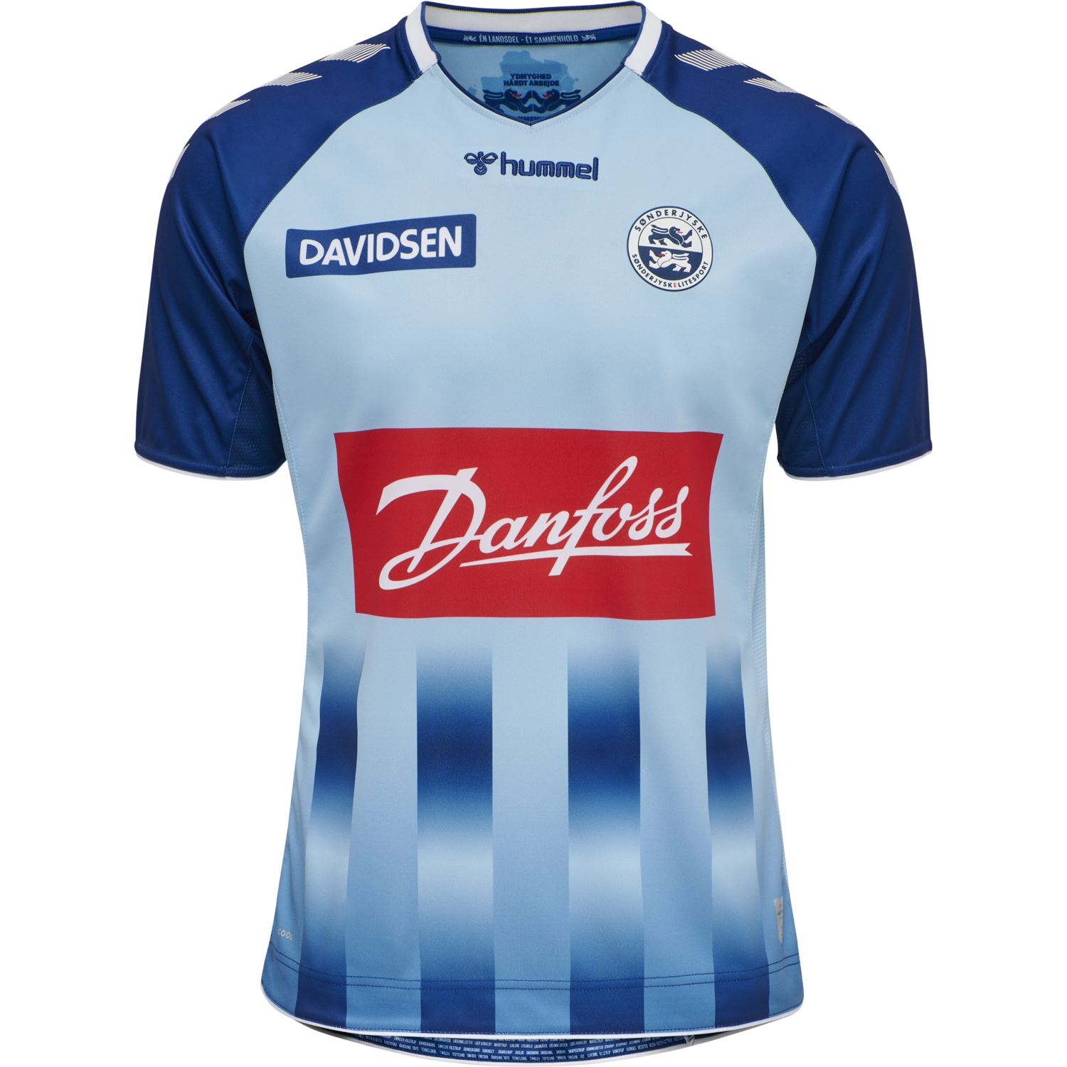 S&Oslash;NDERJYSKE 20/21 HOME JERSEY S/S, 7035, packshot