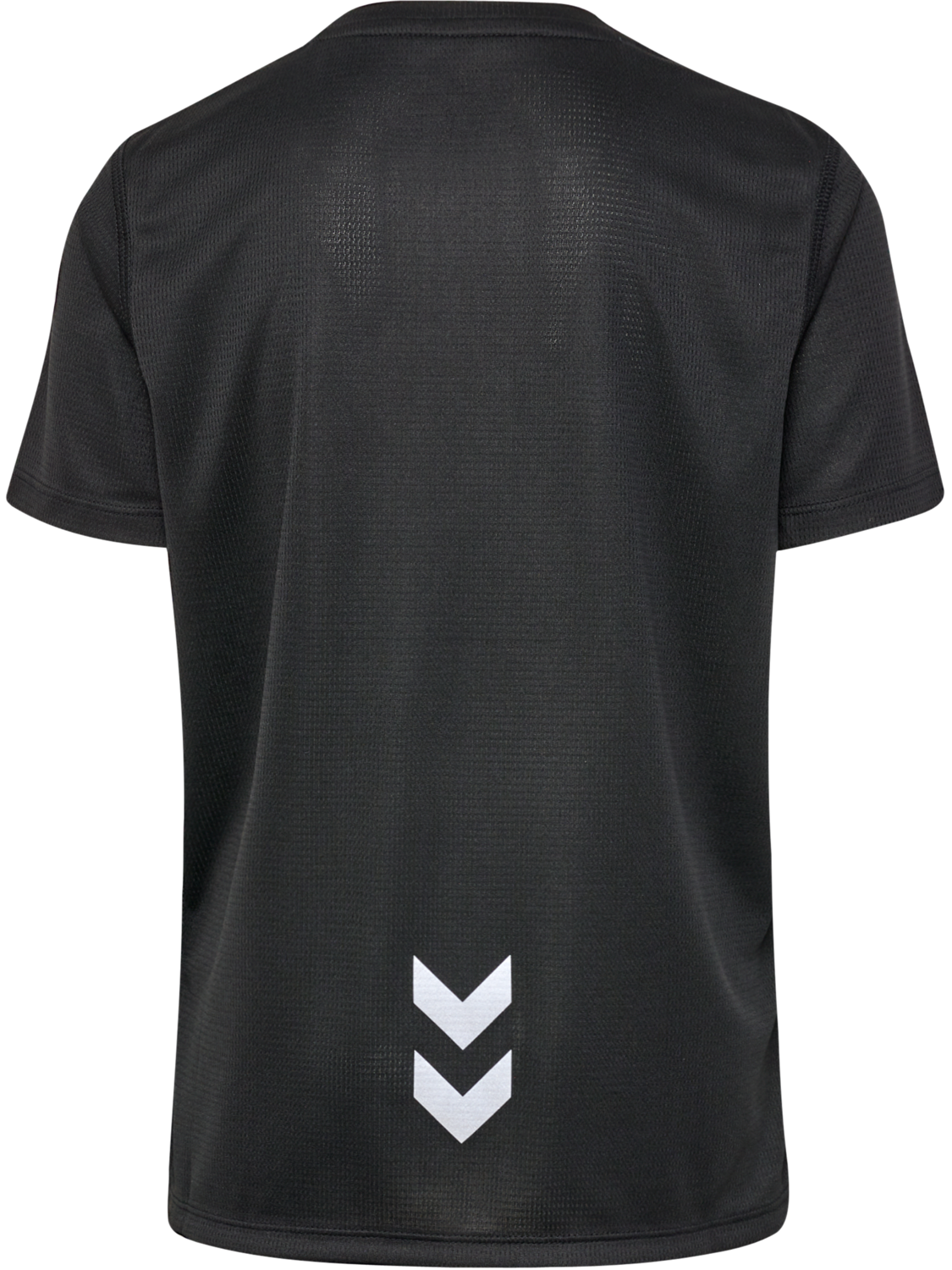 hmlRUN JERSEY S/S KIDS, BLACK, packshot