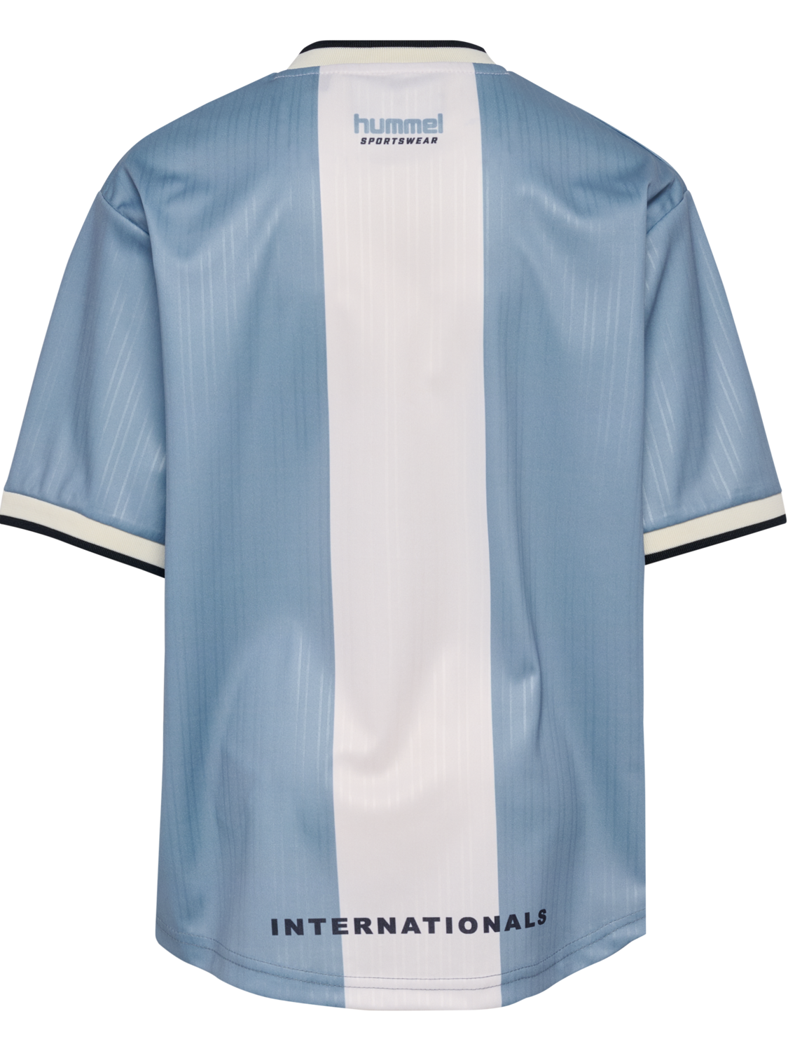 hmlJR LOOSE BALL  JERSEY S/S, FADED DENIM, packshot