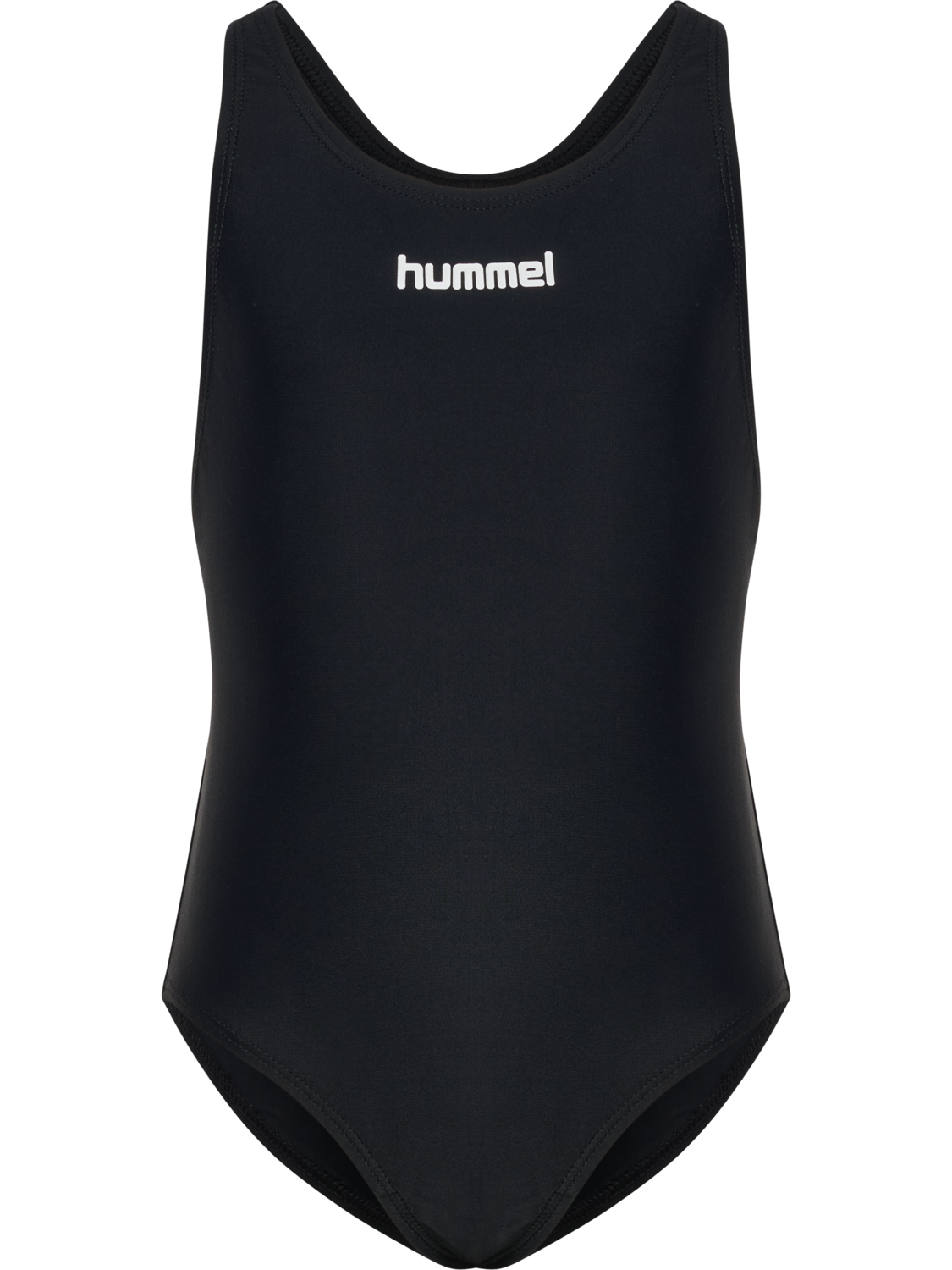 hmlJR SOLID SWIMSUIT, BLACK, packshot