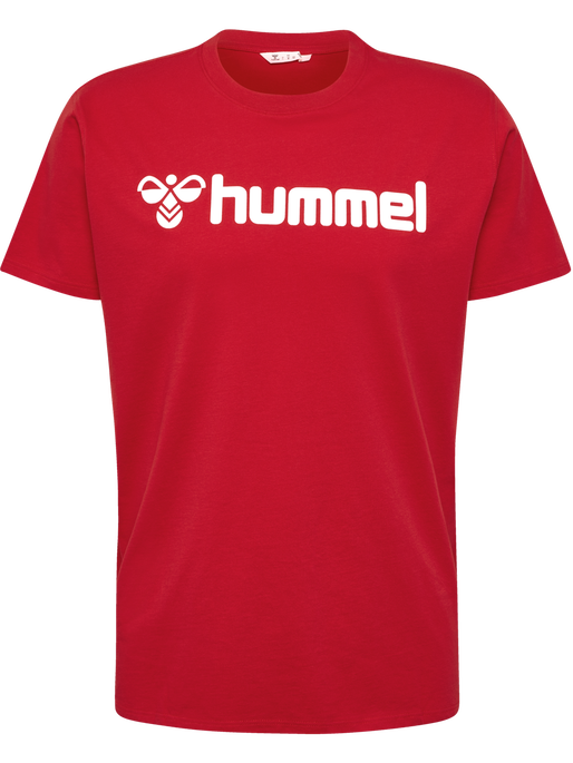 hmlGO 2.0 LOGO T-SHIRT S/S, TRUE RED hmlGO 2.0 LOGO T-SHIRT S/S, TRUE RED, packshot