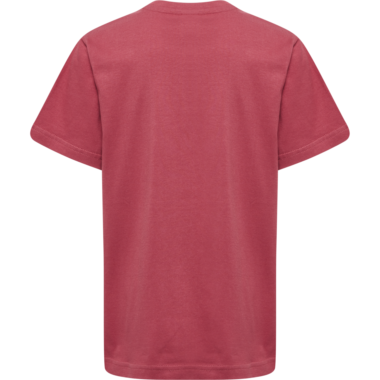 hmlTRES T-SHIRT S/S, EARTH RED, packshot