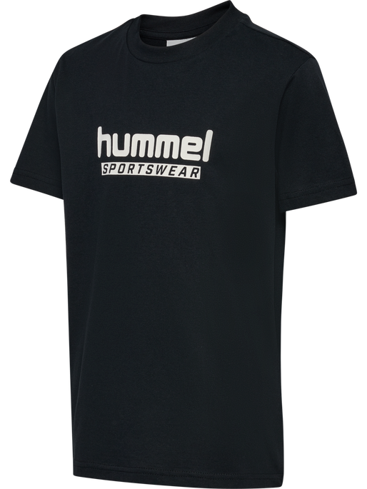 hmlJR BASE T-SHIRT S/S, BLACK, packshot