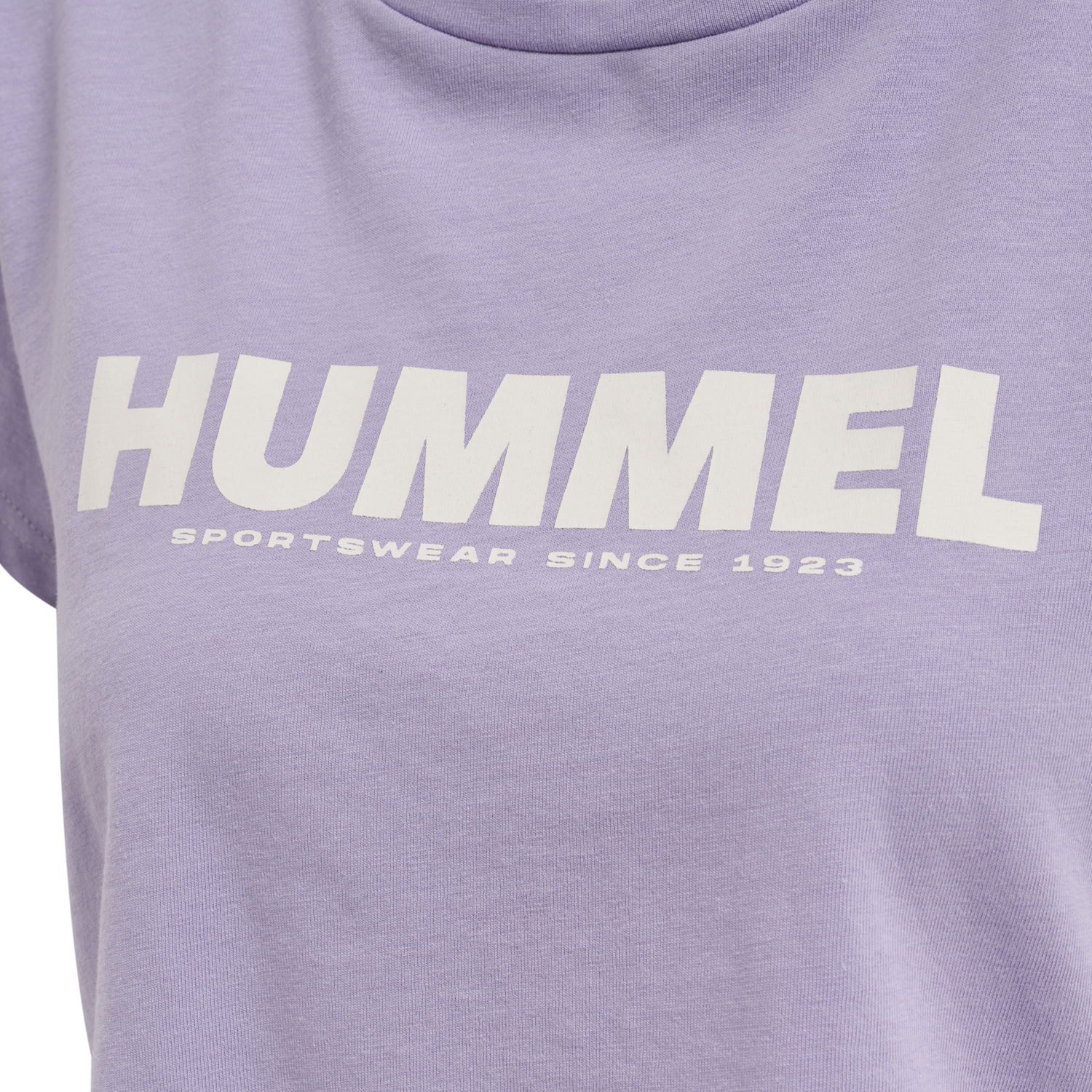 hmlLEGACY WOMAN CROPPED T-SHIRT, HEIRLOOM LILAC, packshot