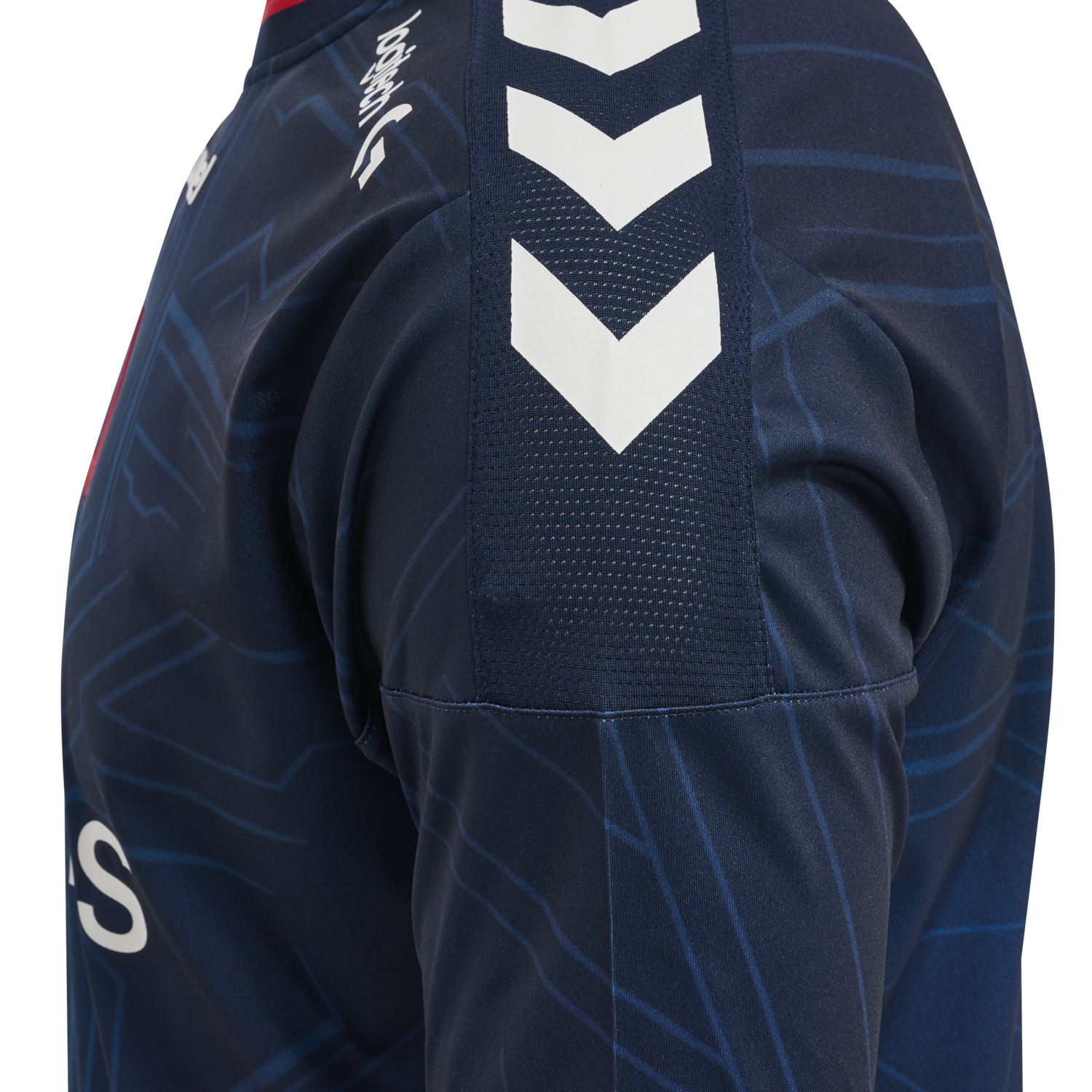 ASTRALIS 21/22 GAME JERSEY KIDS, MARINE/SPONSOR, packshot