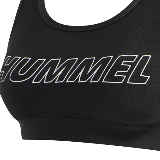 hmlTE TOLA 2-PACK SPORTS BRA, BLACK/MARINA, packshot