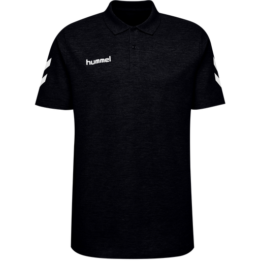 HMLGO COTTON POLO, BLACK, packshot