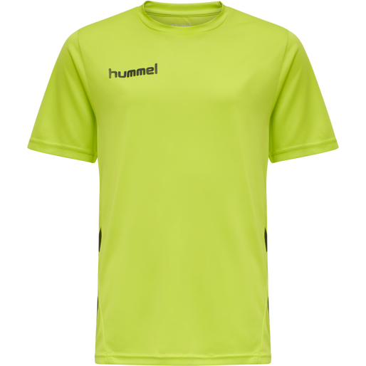 hmlPROMO KIDS DUO SET, LIME PUNCH/DARK DENIM, packshot