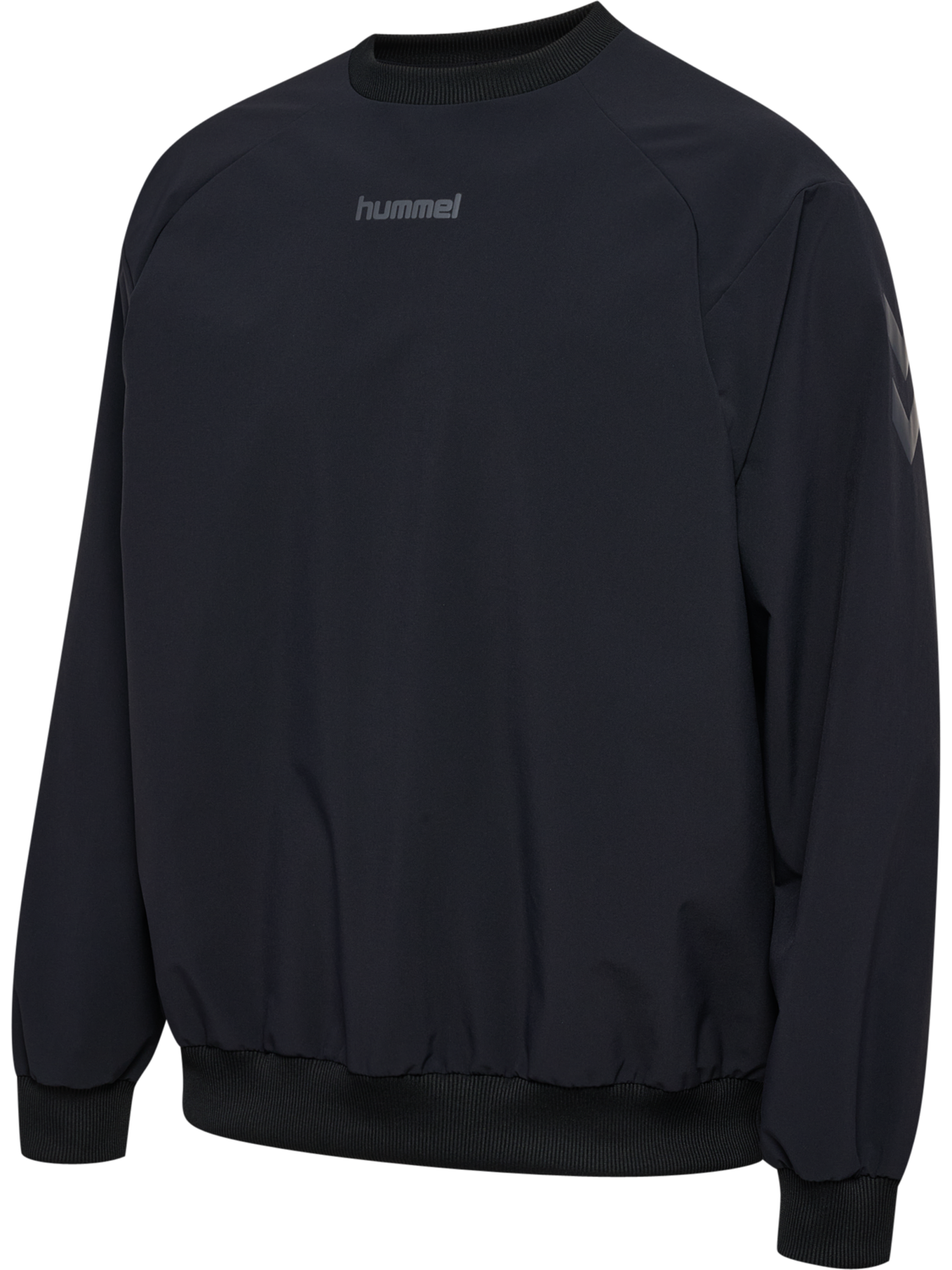 hmlBLAZE26 ATHLEISURE CREW NECK, BLACK, packshot