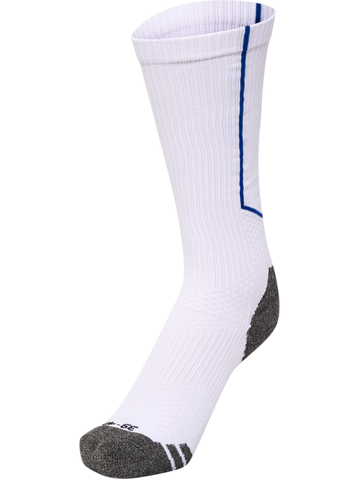 hmlPRO TRAINING SOCKS HIGH, WHITE/TRUE BLUE hmlPRO TRAINING SOCKS HIGH, WHITE/TRUE BLUE, packshot