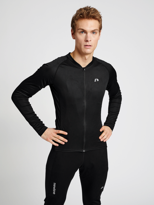 MENS CORE BIKE L/S JERSEY, BLACK, model