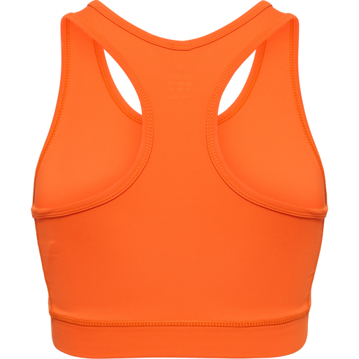 WOMEN'S ATHLETIC TOP, ORANGE TIGER, packshot