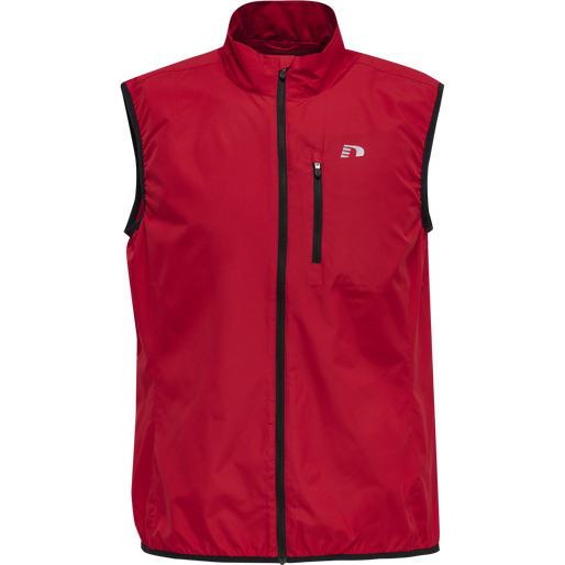 MEN'S CORE GILET, TANGO RED, packshot
