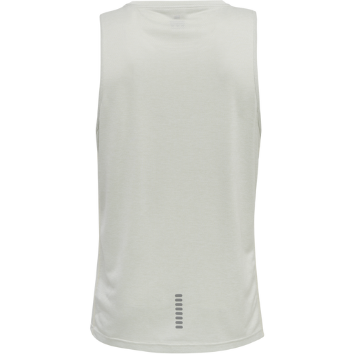 MEN RUNNING SINGLET, OYSTER MUSHROOM MELANGE, packshot