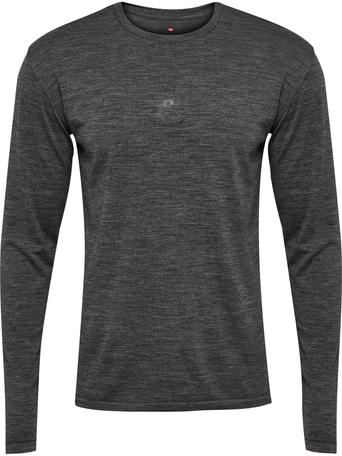 nwlTHERMA WOOL BLEND T-SHIRT L/S, BLACK, packshot