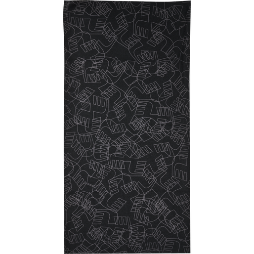 NECKTUBE, BLACK/FIESTA_CAZOO, packshot