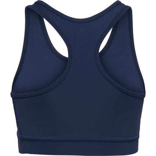 WOMEN'S ATHLETIC TOP, BLACK IRIS, packshot