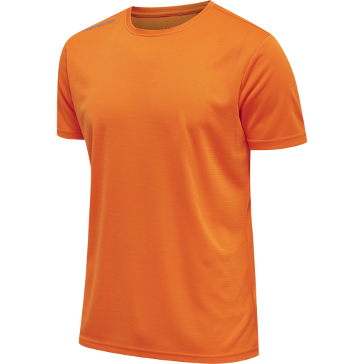 MEN CORE FUNCTIONAL T-SHIRT S/S, ORANGE TIGER MEN CORE FUNCTIONAL T-SHIRT S/S, ORANGE TIGER, packshot