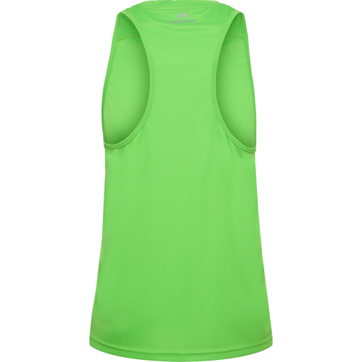 MEN'S ATHLETIC RUNNING SINGLET, GREEN FLASH, packshot