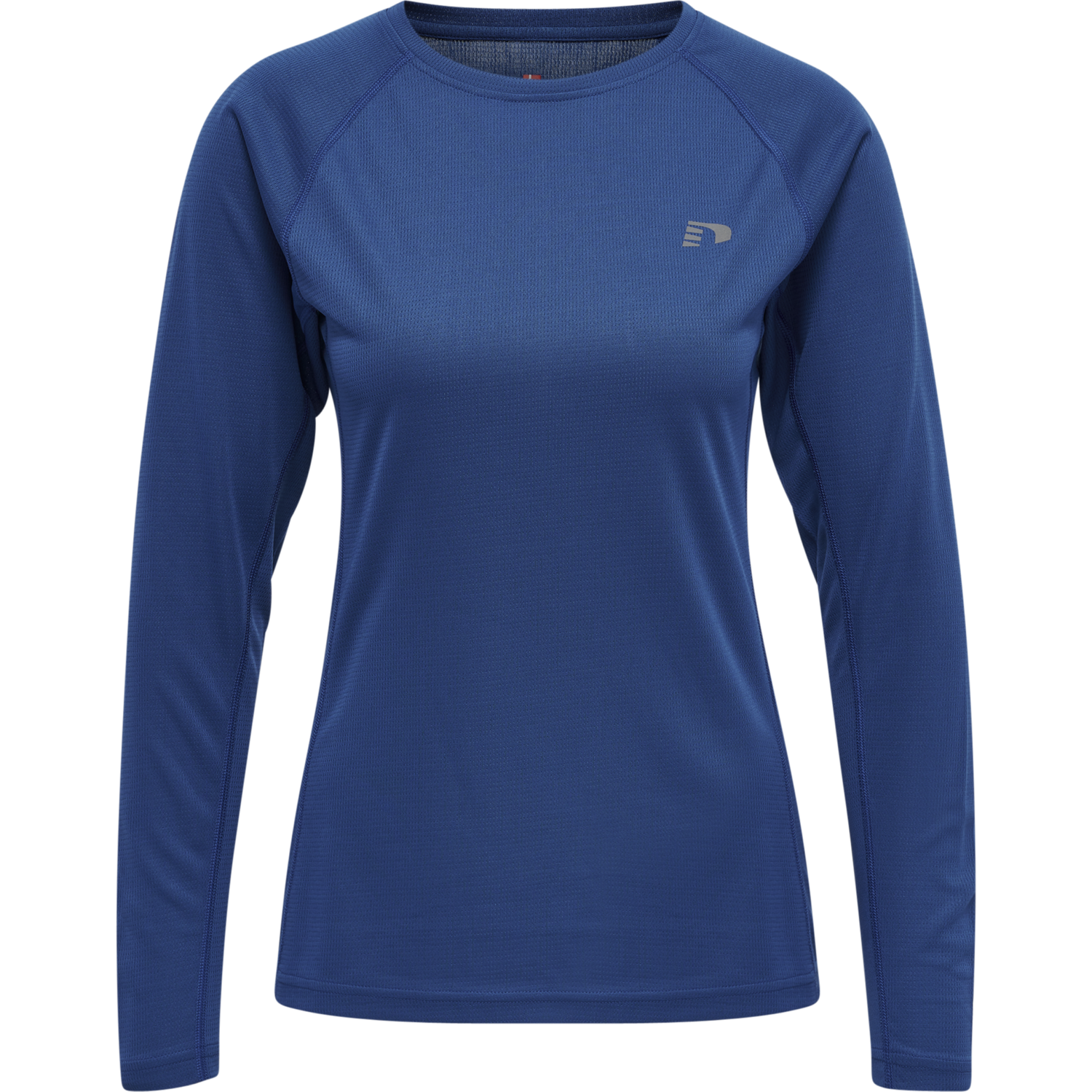 WOMEN CORE RUNNING T-SHIRT L/S, TRUE BLUE, packshot