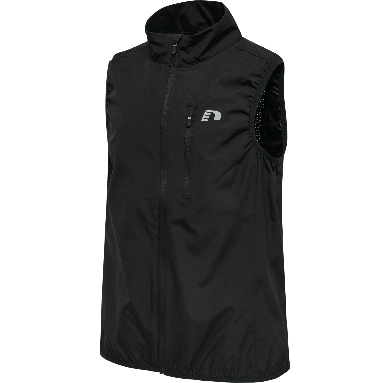 KIDS CORE GILET, BLACK, packshot