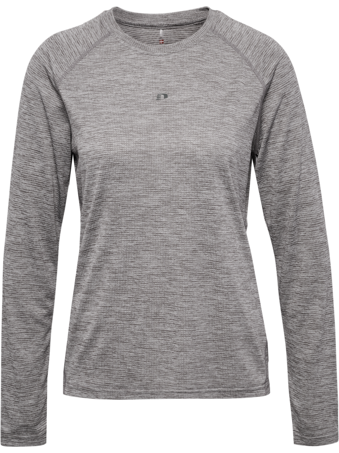 nwlACTIVE W T-SHIRT L/S, MAGNETITE, packshot
