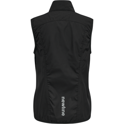 WOMEN'S CORE GILET, BLACK, packshot