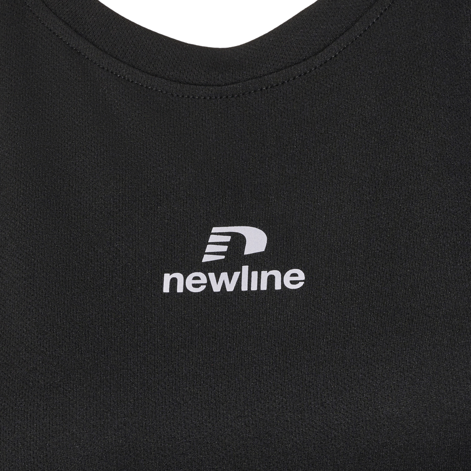 nwlBEAT POLY TEE WOMAN, BLACK, packshot