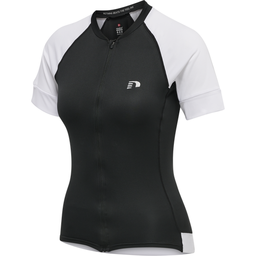 WOMENS CORE BIKE JERSEY, BLACK, packshot