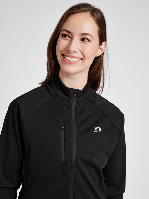 WOMENS CORE BIKE JACKET, BLACK, model