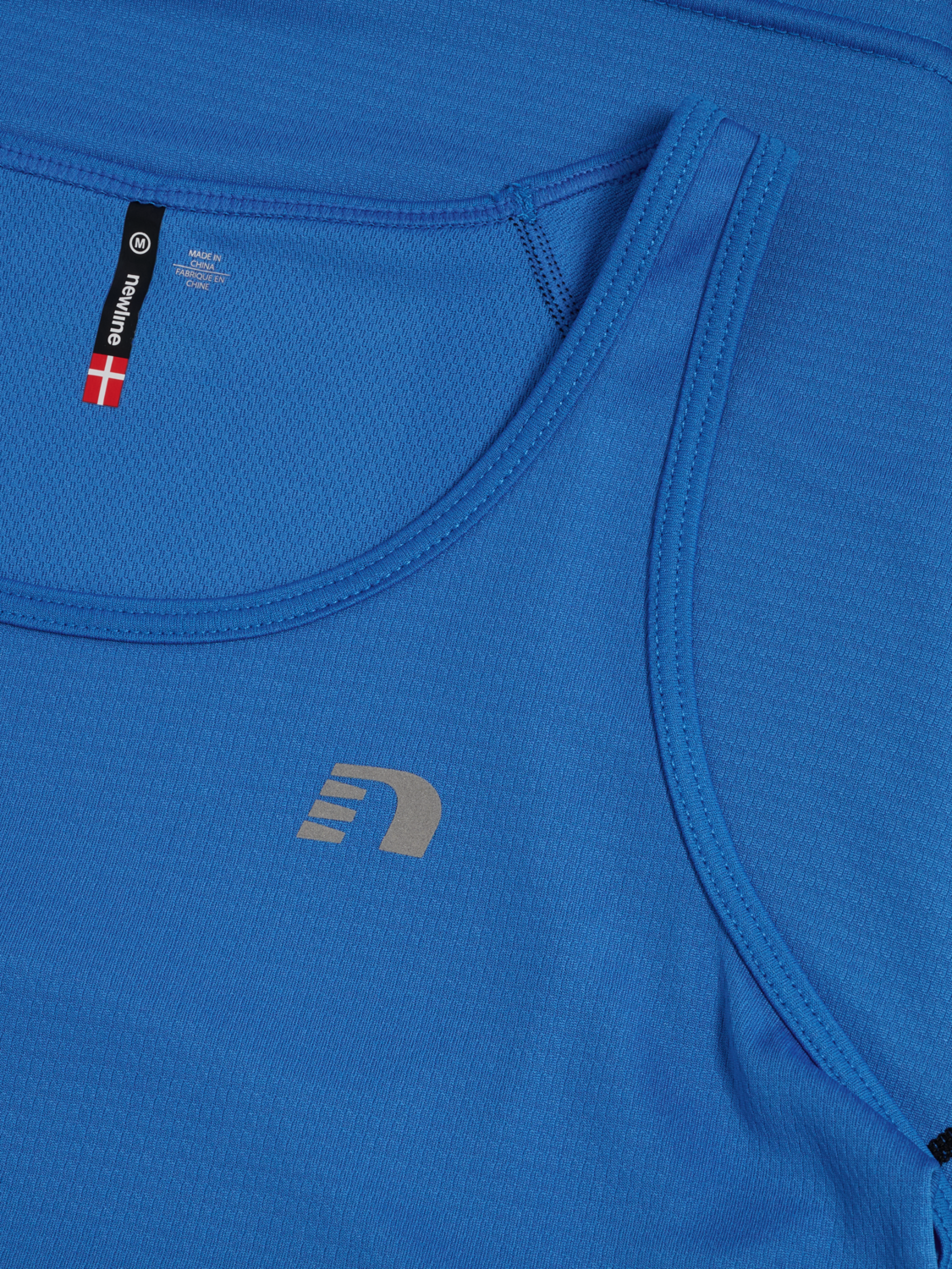 BASE COOLSKIN SINGLET, BLUE, packshot