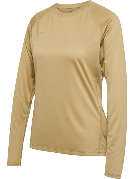 nwlBEAT W T-SHIRT L/S, ANTELOPE, packshot