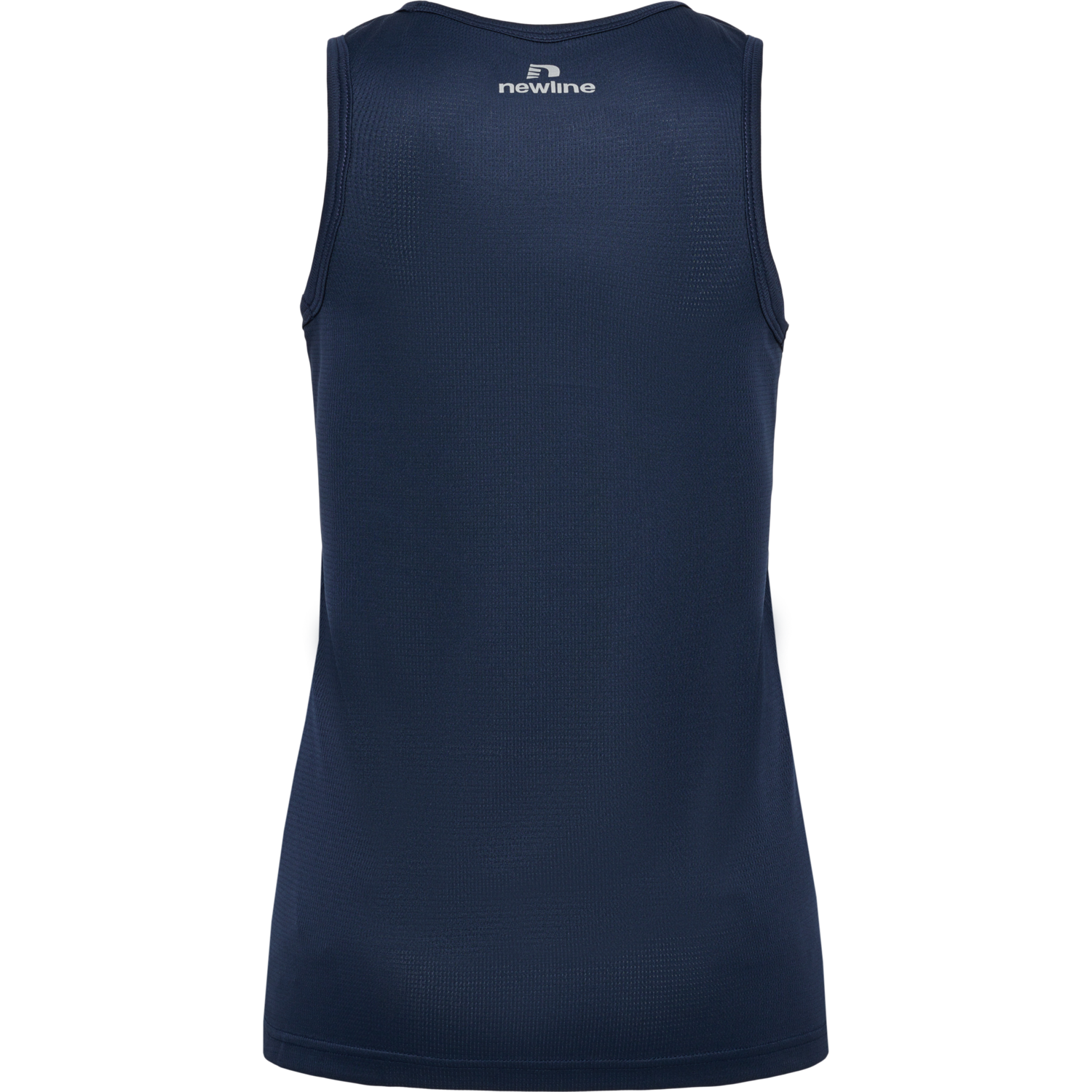 WOMEN'S ATHLETIC RUNNING SINGLET, BLACK IRIS, packshot