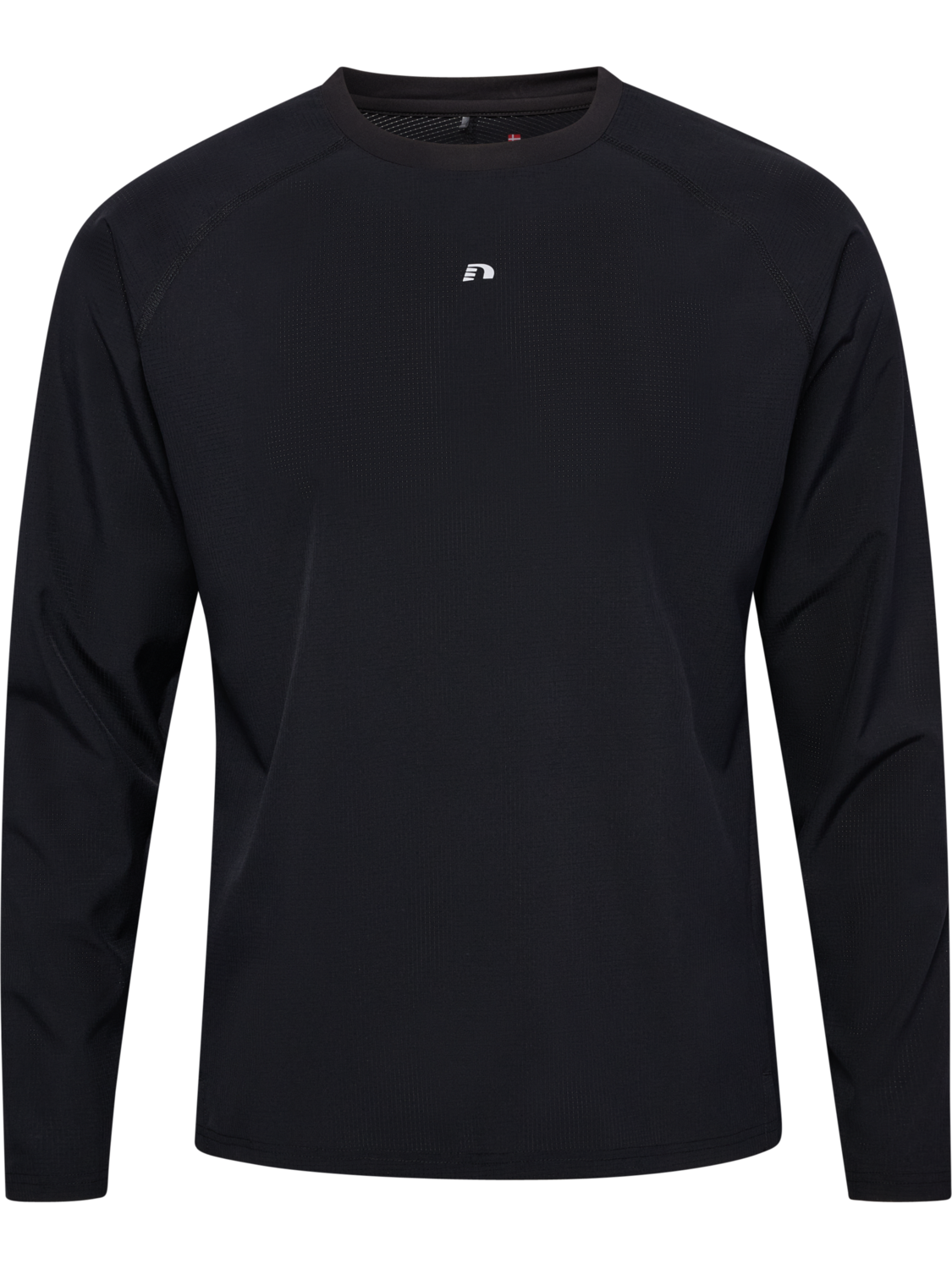 nwlBREATHE T-SHIRT L/S, BLACK, packshot