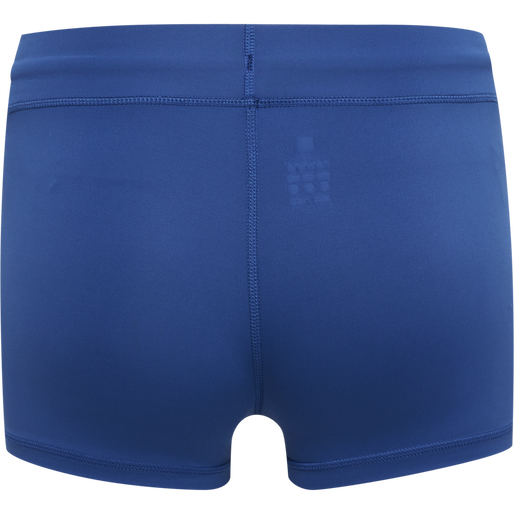 WOMEN CORE ATHLETIC HOTPANTS, TRUE BLUE, packshot