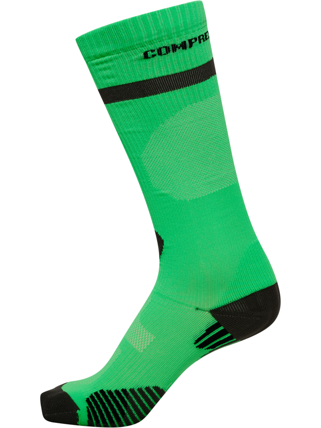 COMPRESSION SOCK, NEON GREEN, packshot