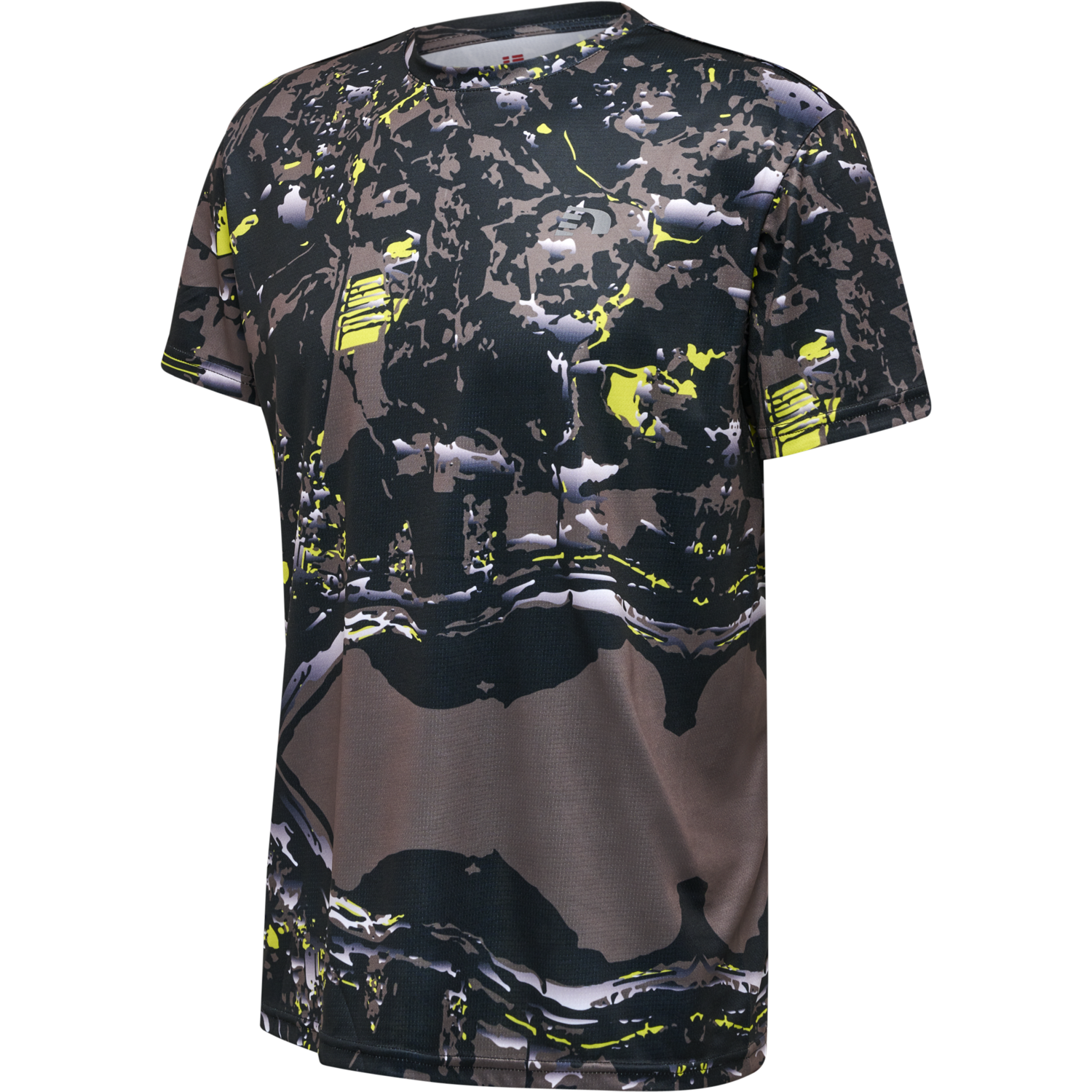 nwlHOUSTON T-SHIRT S/S MEN, TERRAIN AOP, packshot