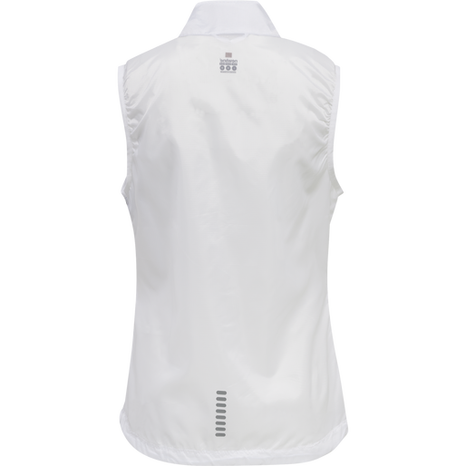 WOMEN PACKABLE TECH GILET, TRANSPARENT, packshot