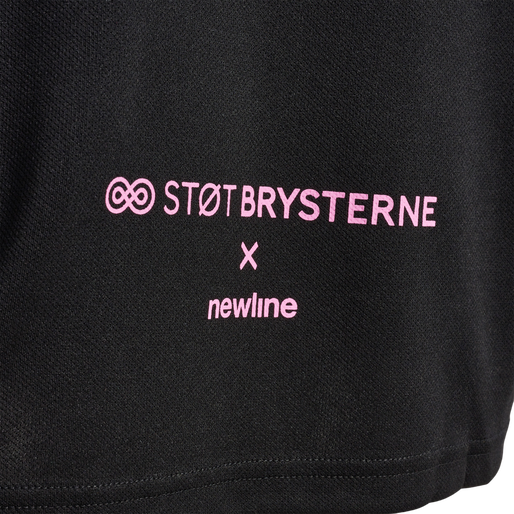 nwlSB S/S RUNNING TEE, BLACK, packshot