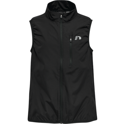 KIDS CORE GILET, BLACK, packshot