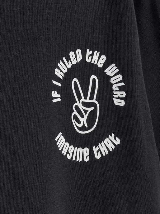 stsCROWN T-SHIRT S/S, BLACK stsCROWN T-SHIRT S/S, BLACK, packshot